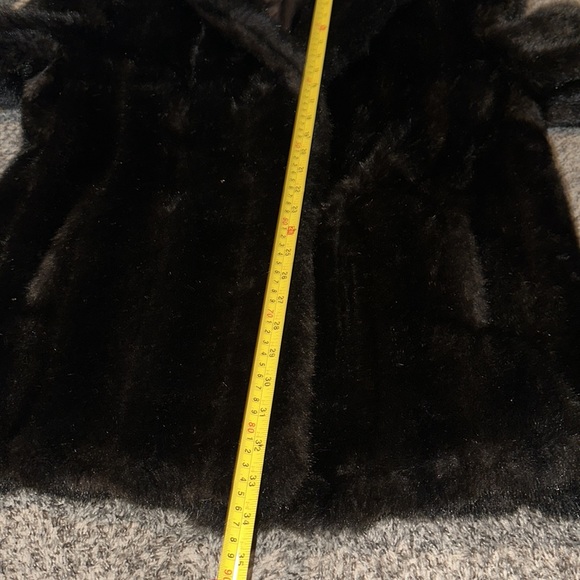 Vintage beautiful Hillmoor of New York USA made faux fur mink coat jacket - Picture 14 of 16